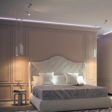 358511 OVER NT21 211 белый Светильник накладной светодиодный, провод 2м IP20 LED 4000K 12W 220V MAIS LED