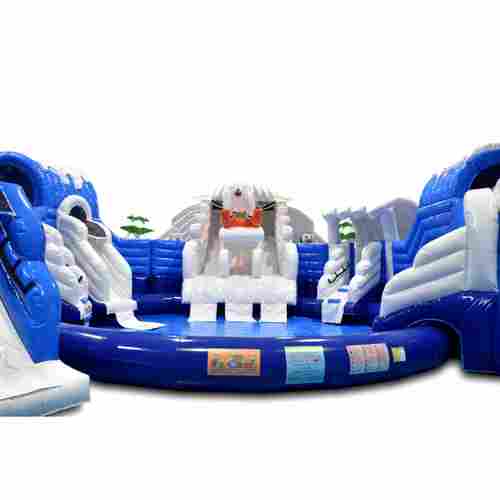 Наземный надувной аквапарк «Морское царство» 16,5*14*6 м