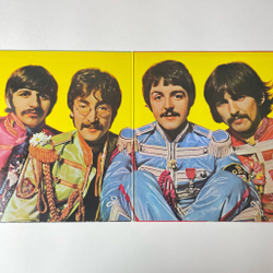 Винтажная виниловая пластинка LP The Beatles Sgt. Pepper's Lonely Hearts Club Band (Japan 1976) (No Obi)
