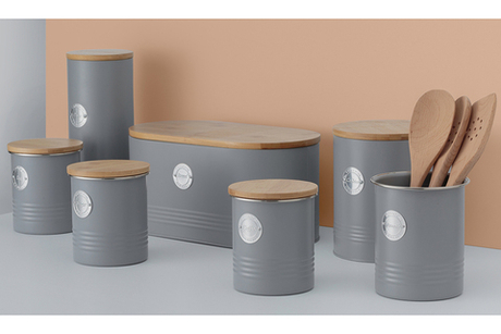 Хлебница Living 7.5л серая TYPHOON