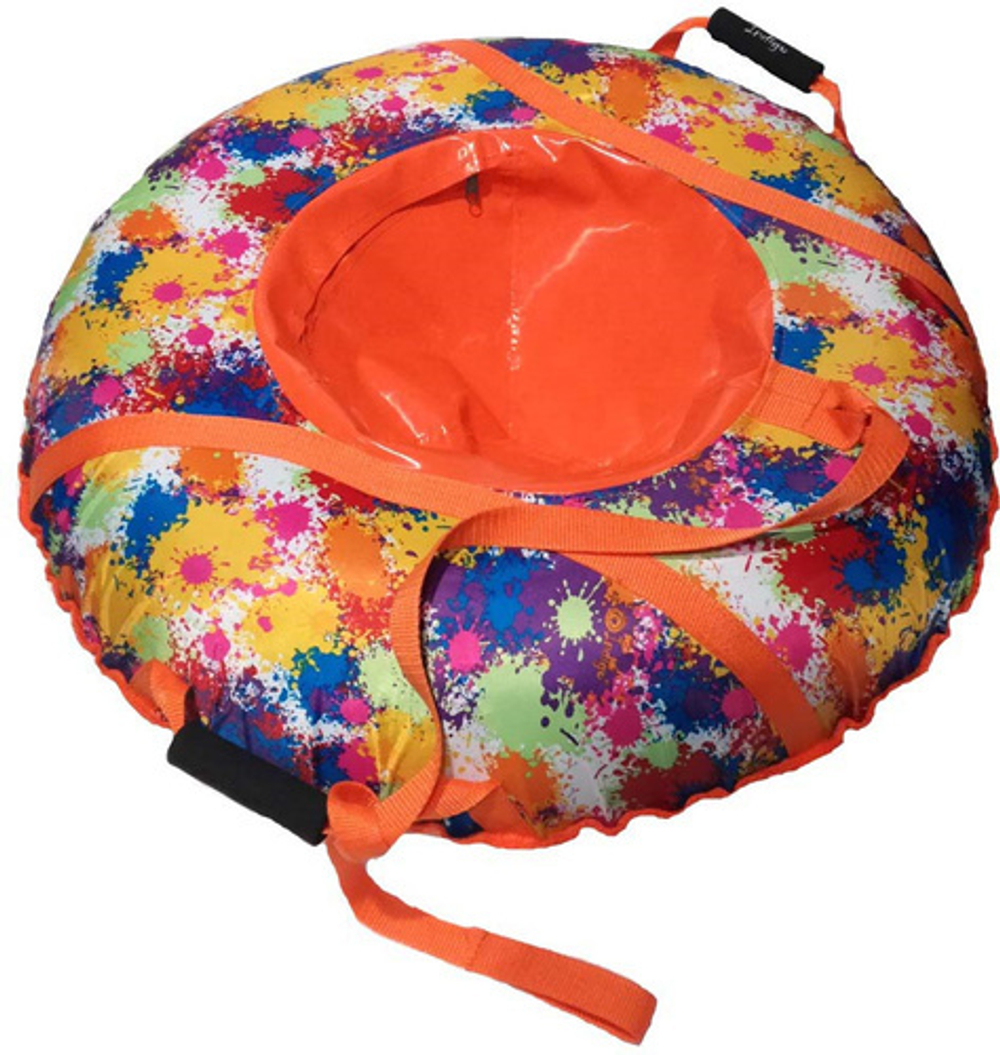 Тюбинг Клякса 75 см с камерой