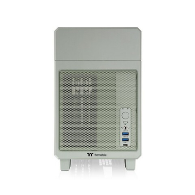 Корпус Thermaltake TR100 Matcha зеленый, без БП, mini-ITX