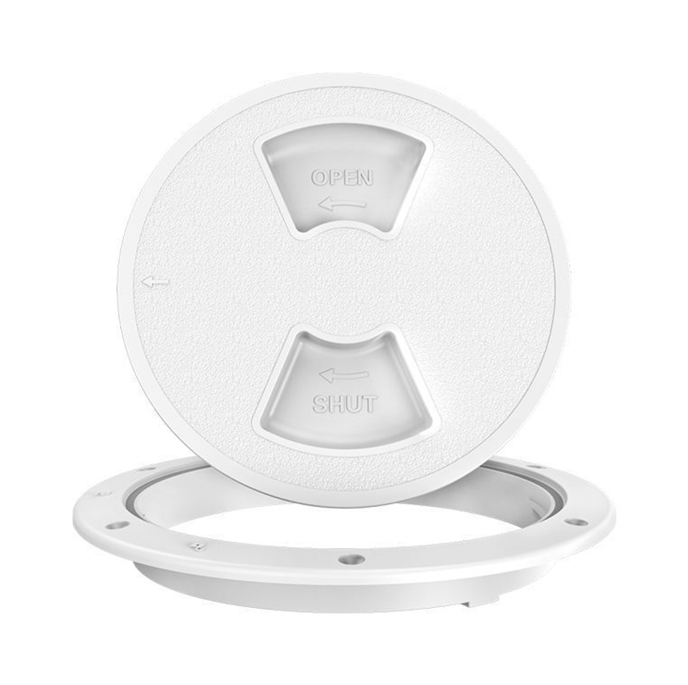 Лючок палубный 4'' белый, SeaFlo