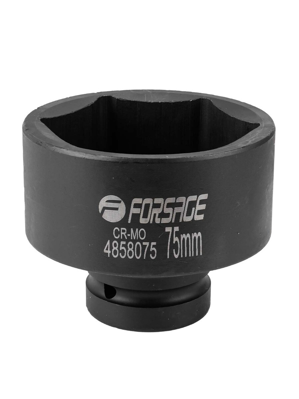 Головка ударная 1'', 75мм (6гр.) Forsage F-4858075