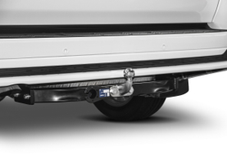 Фаркоп торцевой c электрикой Smart для Toyota Land Cruiser 200 рестайлинг (Executive, TRD) 2015-2021, шар F, 1500/75 кг, F.5713.004