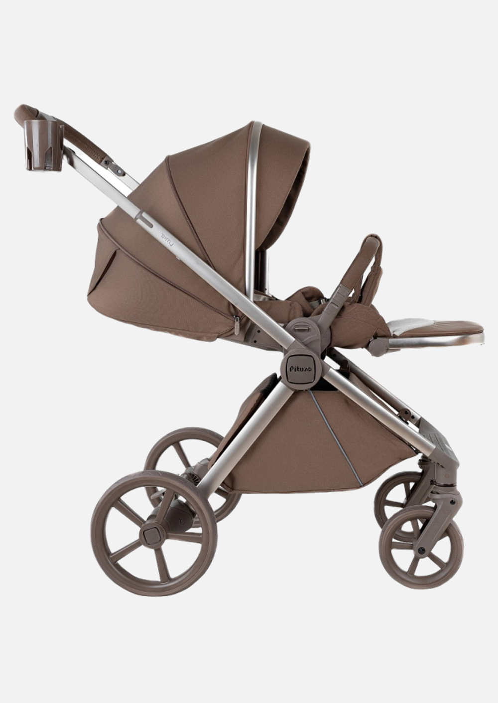 Pituso Коляска 2 в 1 Teffy Mocha Mousse/Truffle