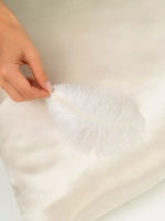 Наволочка шелковая 50х70 атласная с запахом