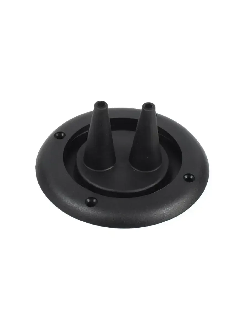 Пыльник для 2-х боуденов, Ø накладки 105 мм, черный