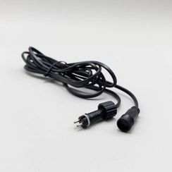 Соединитель 3 м. для нитей 24В. без возможности управления, провод черный ПВХ, IP65, LTC (SLL3m-11-1)