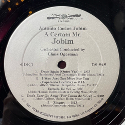 Винтажная виниловая пластинка LP Antonio Carlos Jobim A Certain Mr. Jobim (USA 1981)