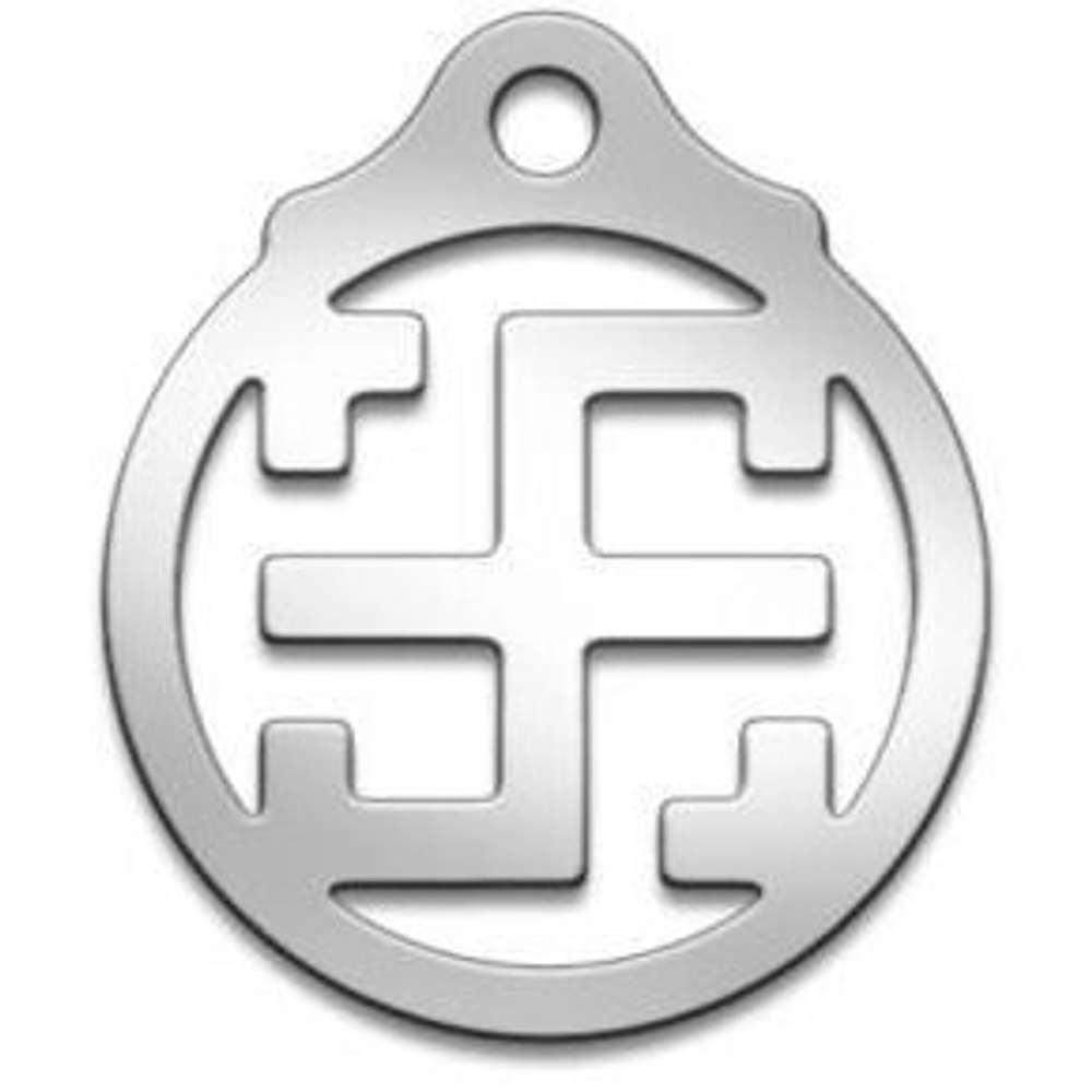 Амулет Серия Славянские амулеты №03 Всеславец медицинская сталь