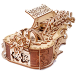 Механическая сборная модель, деревянный конструктор Wood Trick Лира Да Винчи