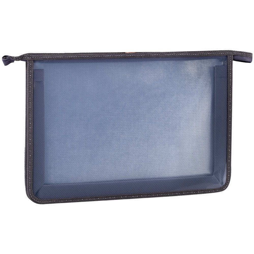 Папка для тетрадей 1 отделение А4 на молнии Спейс Военная техника, пластик- картон