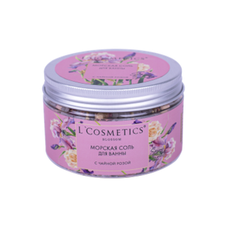 Соль морская для ванны чайная роза L’COSMETICS Blossom Spring Spirit 300 г