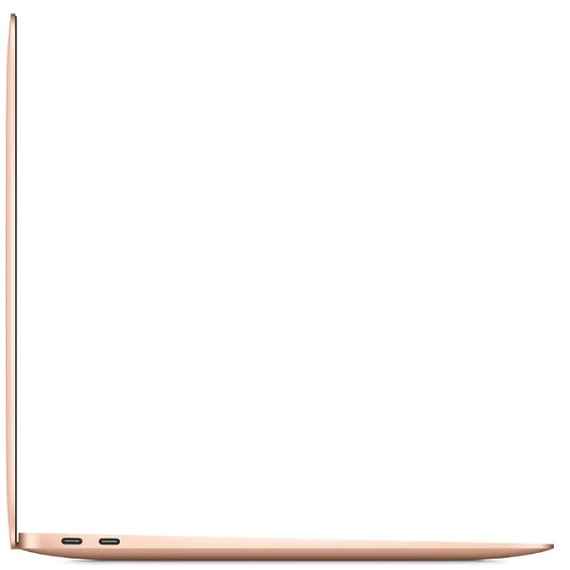 Ноутбук Apple MacBook Air 13 Late 2020 (Apple M1/13.3"/2560x1600/8GB/256GB SSD/DVD нет/Apple graphics 7-core/Wi-Fi/macOS) gold MGND3 (USA)