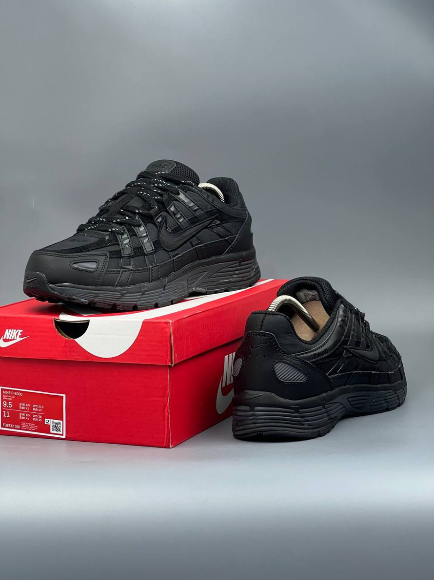 Кроссовки Nike P-6000 GoreTex ТЕРМО #301 (черн.)