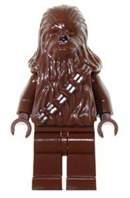 Минифигурка LEGO sw0011 Чубакка (старый коричневый)