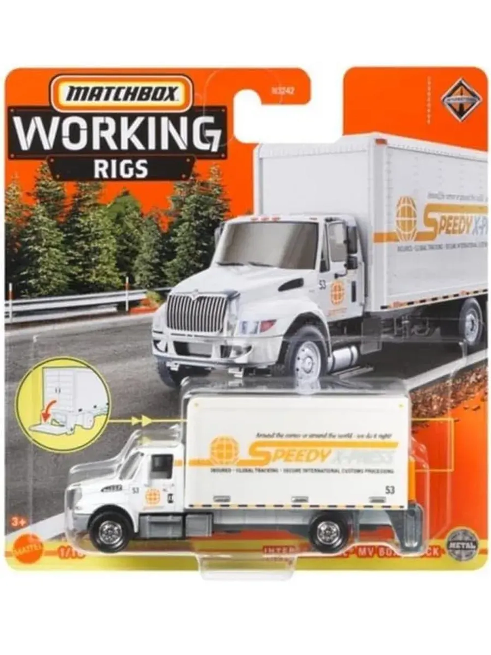 Машинка Хот Вилс Matchbox MV Box Truck N3242 GWG35