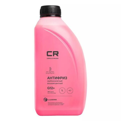 Антифриз Carville Racing, G12+, 1 кг, красн, флуоресцентный, L2018207
