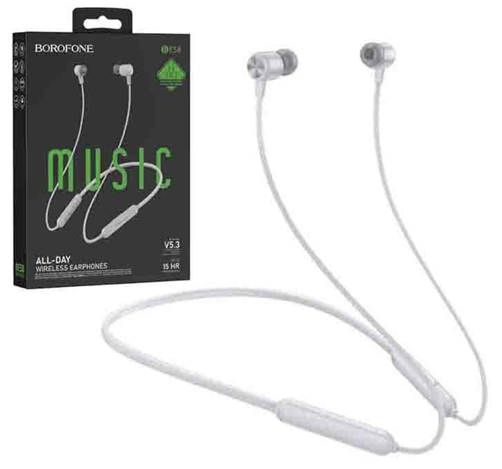 Спортивные наушники Bluetooth BOROFONE BE58 (серый)