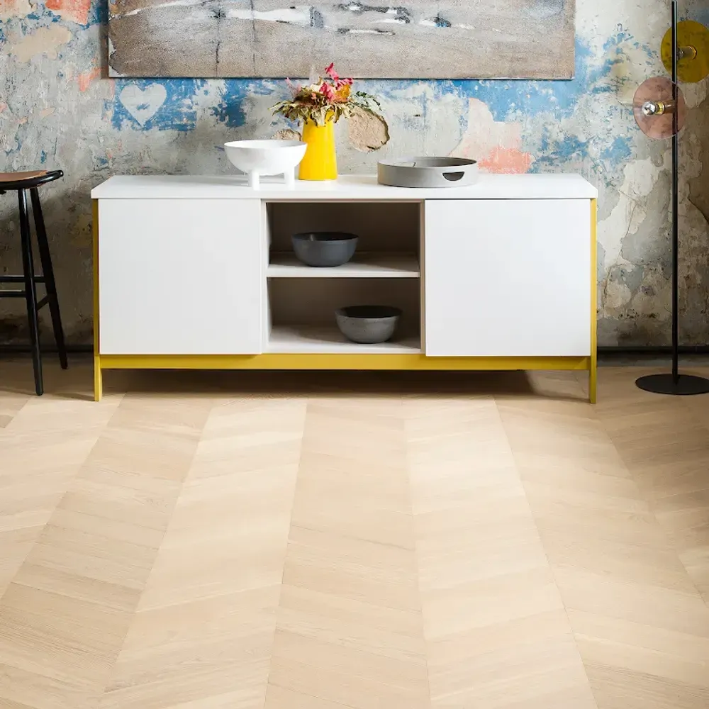 Инженерный паркет Coswick Дуб Ванильный (Vanilla) Шелковое масло ультраматовое