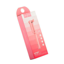 Монопод для селфи HOCO K5 Neoteric Wire Controllable Selfie stick (0.65 м) Pink Розовый