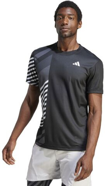 Мужская теннисная футболка Adidas Freelift Pro Tee - black