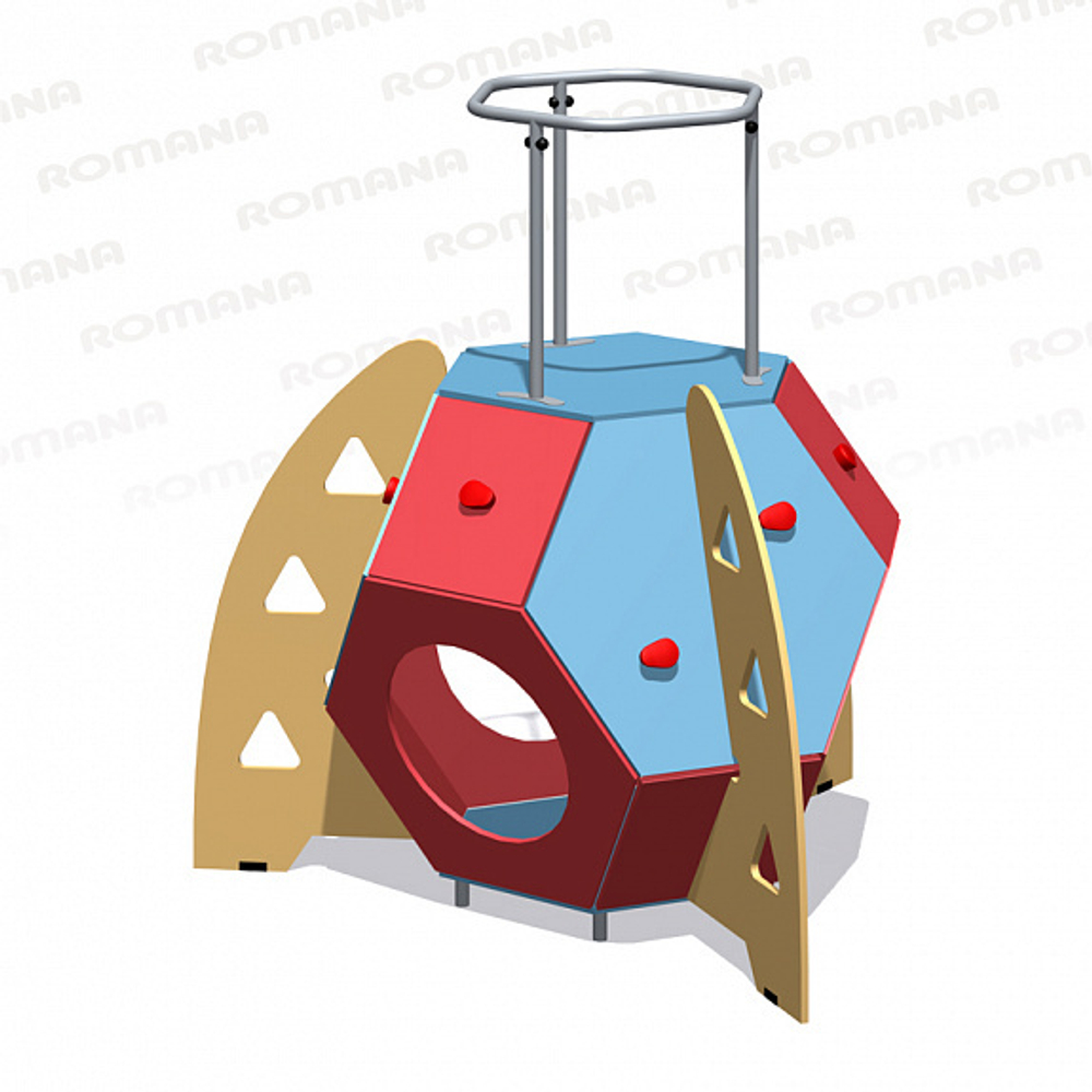 Игровой модуль для уличных спортивных площадок