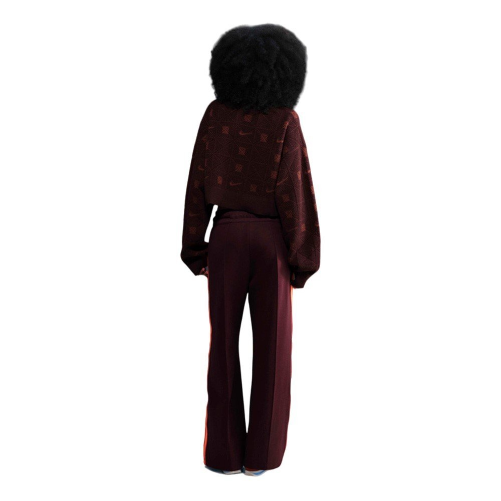 Баскетбольная женская толстовка Nike Naomi Osaka Sweater Burgundy