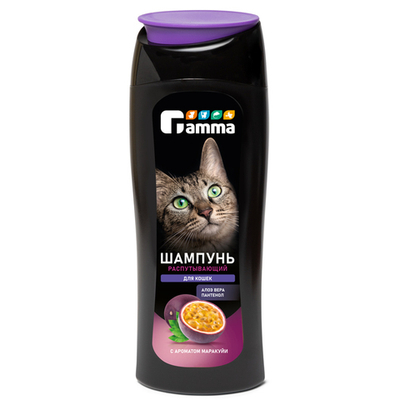Шампунь распутывающий для кошек, 400мл, Gamma