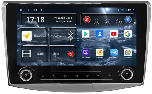 Магнитола для Volkswagen Passat 2005-2015 (B6, B7, CC) - Redpower K 400 Android 10, ТОП процессор, Hi-Fi звук, 6Гб+128Гб, CarPlay, SIM-слот