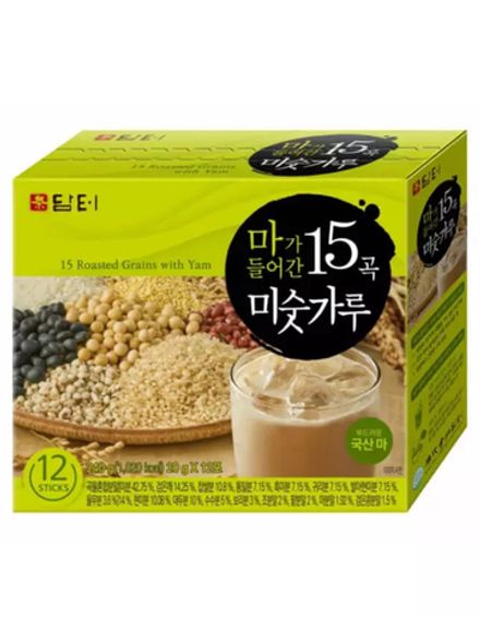 Корейский чай Damtuh из ямса и 15 видов зерна 12 саше