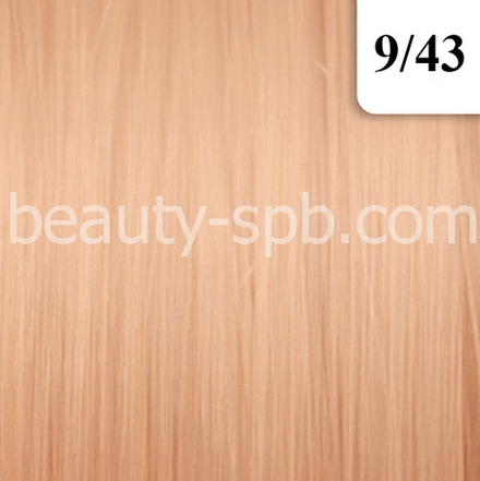 Wella Illumina Color 9/43 Очень светлый блонд красно-золотистый