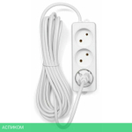 Сетевой фильтр Гарнизон EL-NL3-W-3 белый