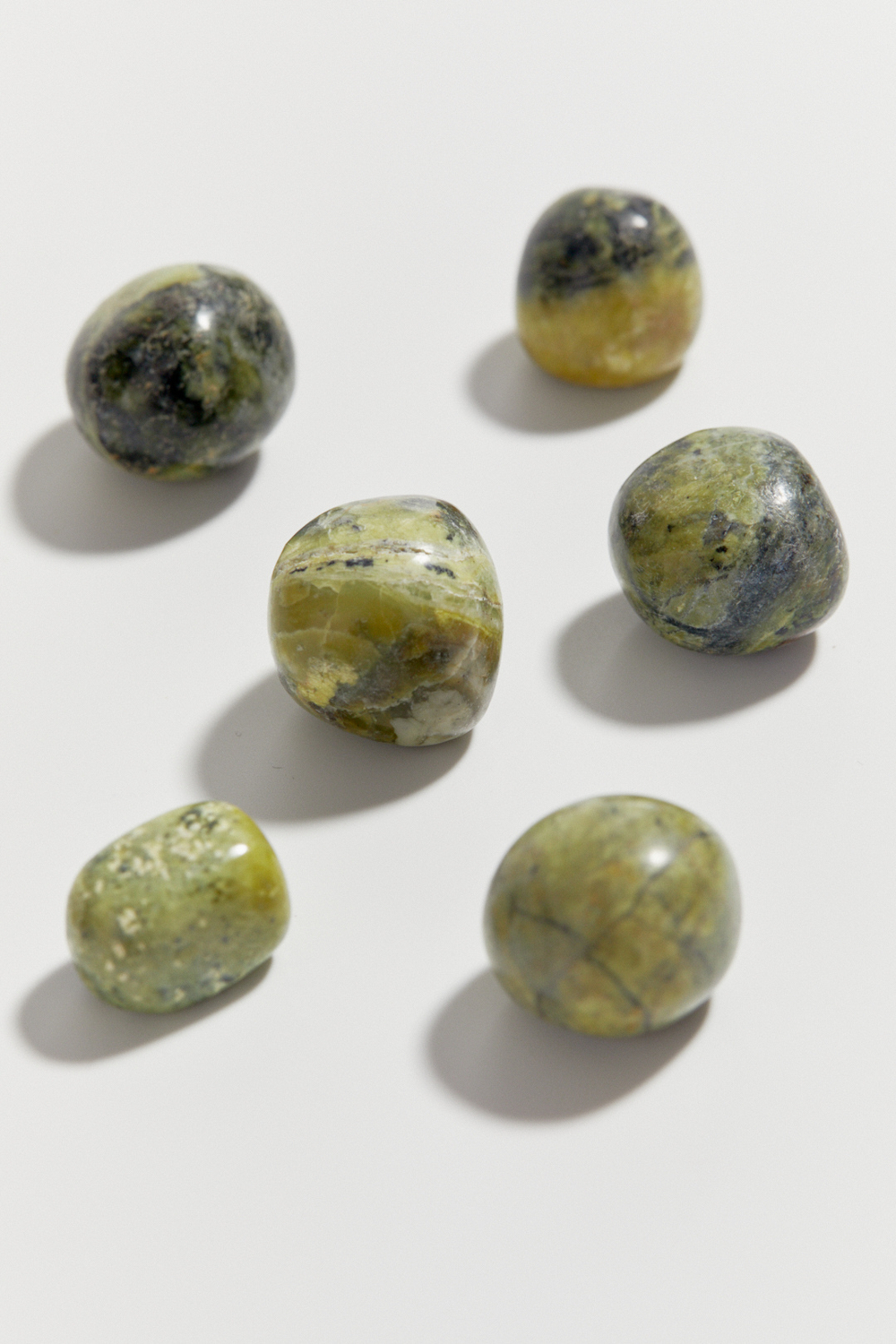 Серпентин галтовка