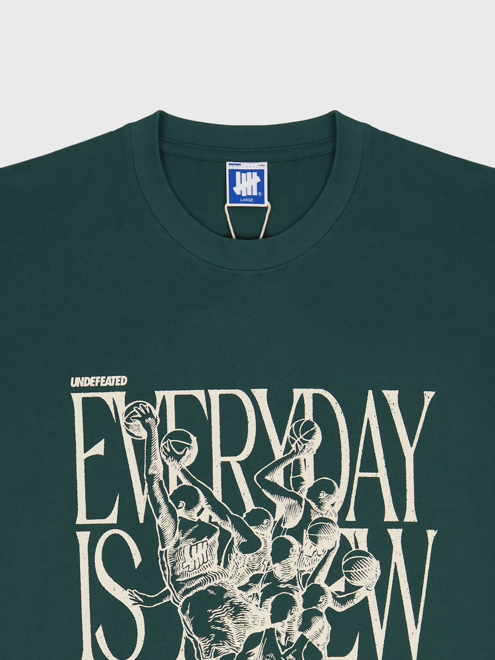 Футболка Undefeated Challenge Green