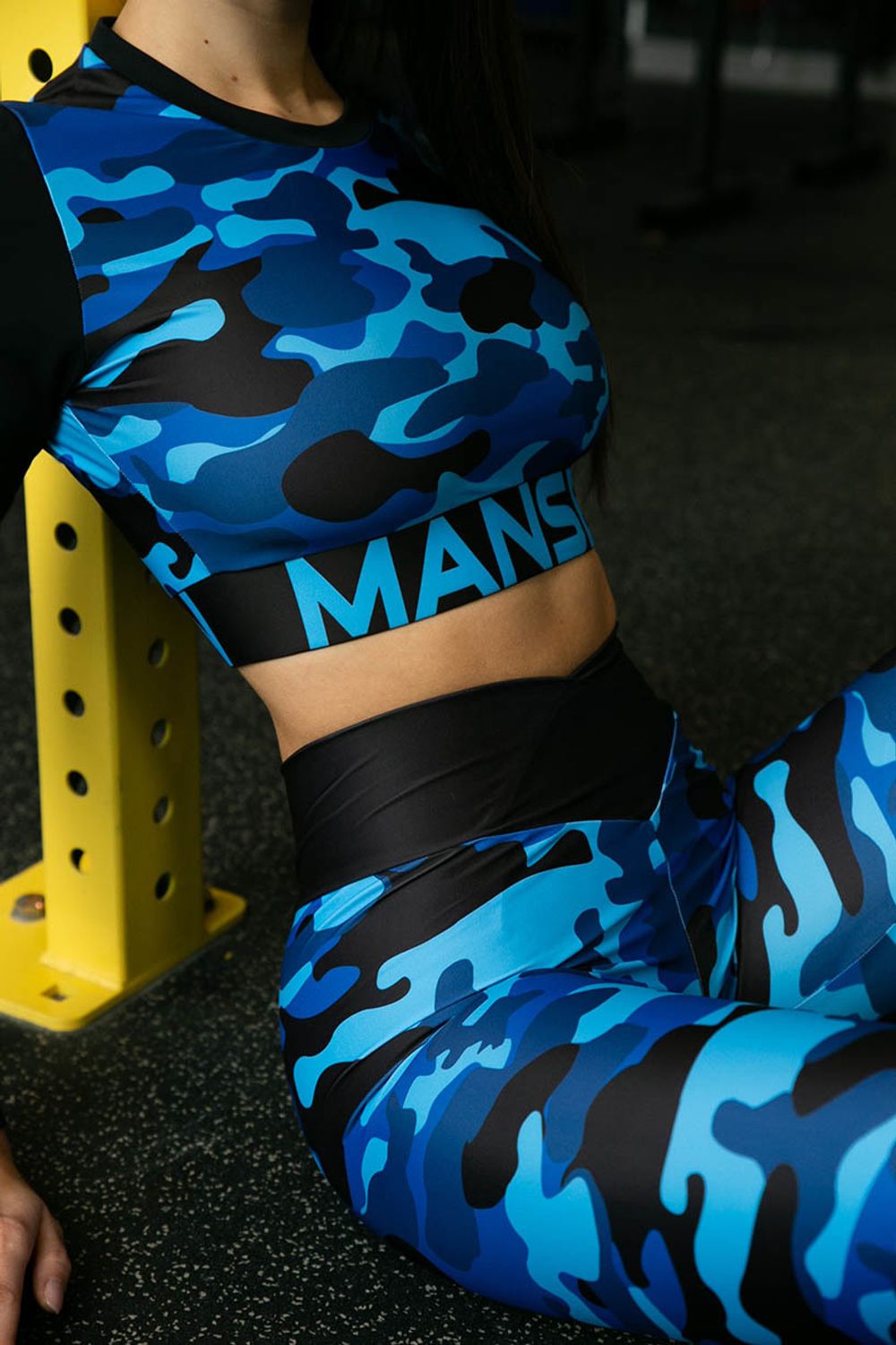 Рашгард  короткий Blue military