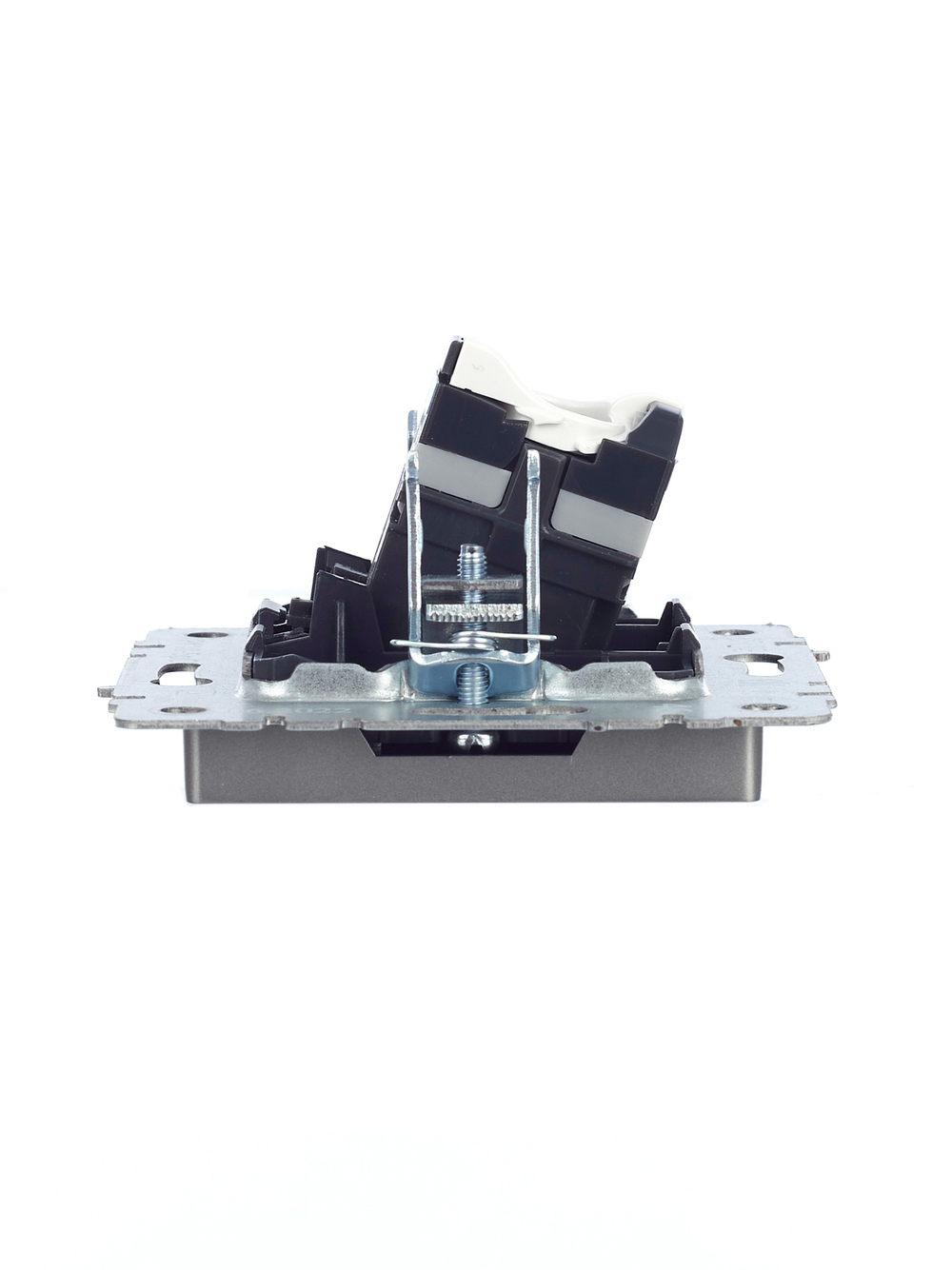 BRITE Розетка компьютерная RJ45 кат.5E РК10-БрС сталь IEK