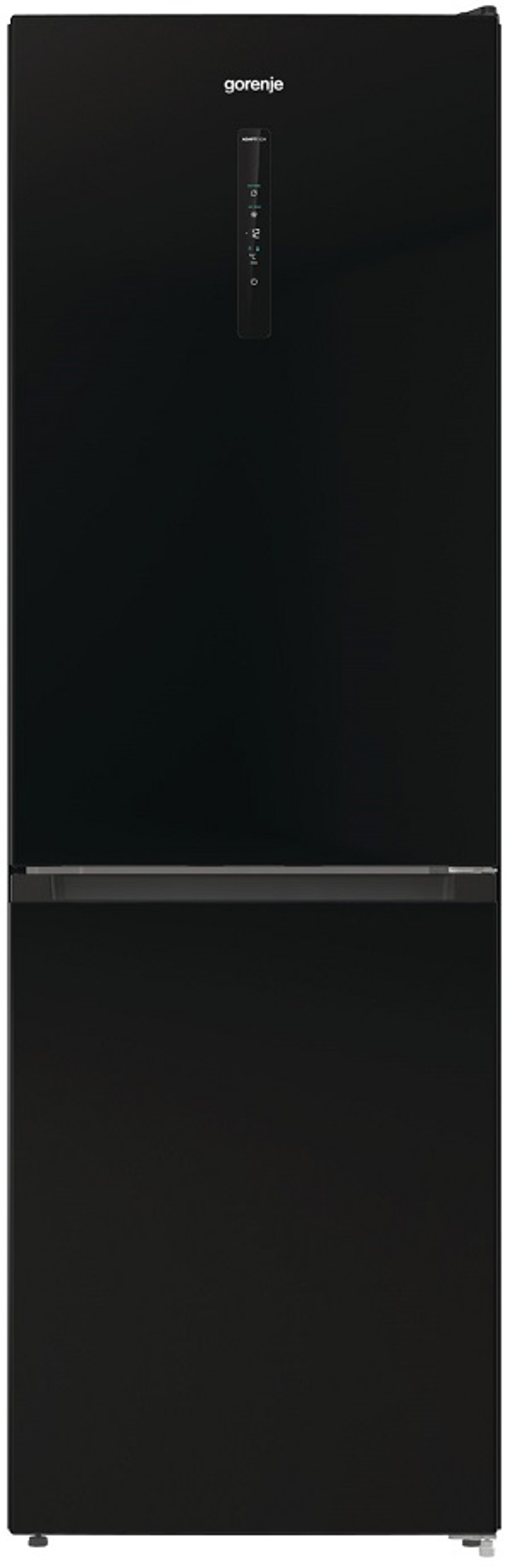 Отдельностоящий двухкамерный холодильник Gorenje NRK6192ABK4