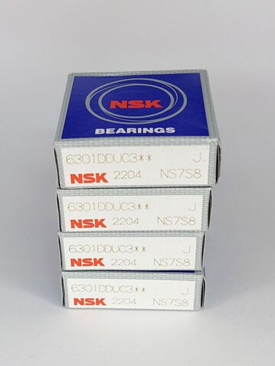 Подшипник NSK 6301DDUC3 12х37х12 мм к-т 2 шт.