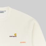  Толстовка мужская Carhartt WIP American Script Sweatshirt  артикул:I025475_wax - купить в магазине Дайс