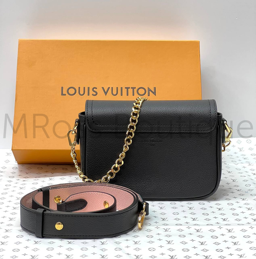 Сумка Lockme Tender Louis Vuitton черного цвета