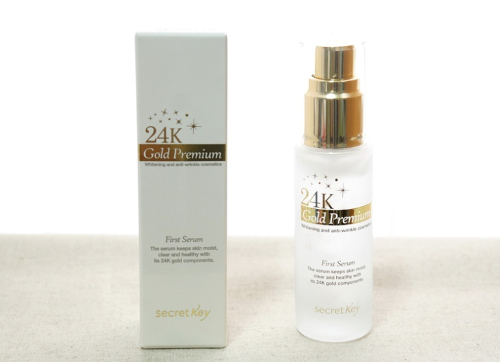 Уходовая премиум-сыворотка Secret Key 24K Gold Premium First Serum