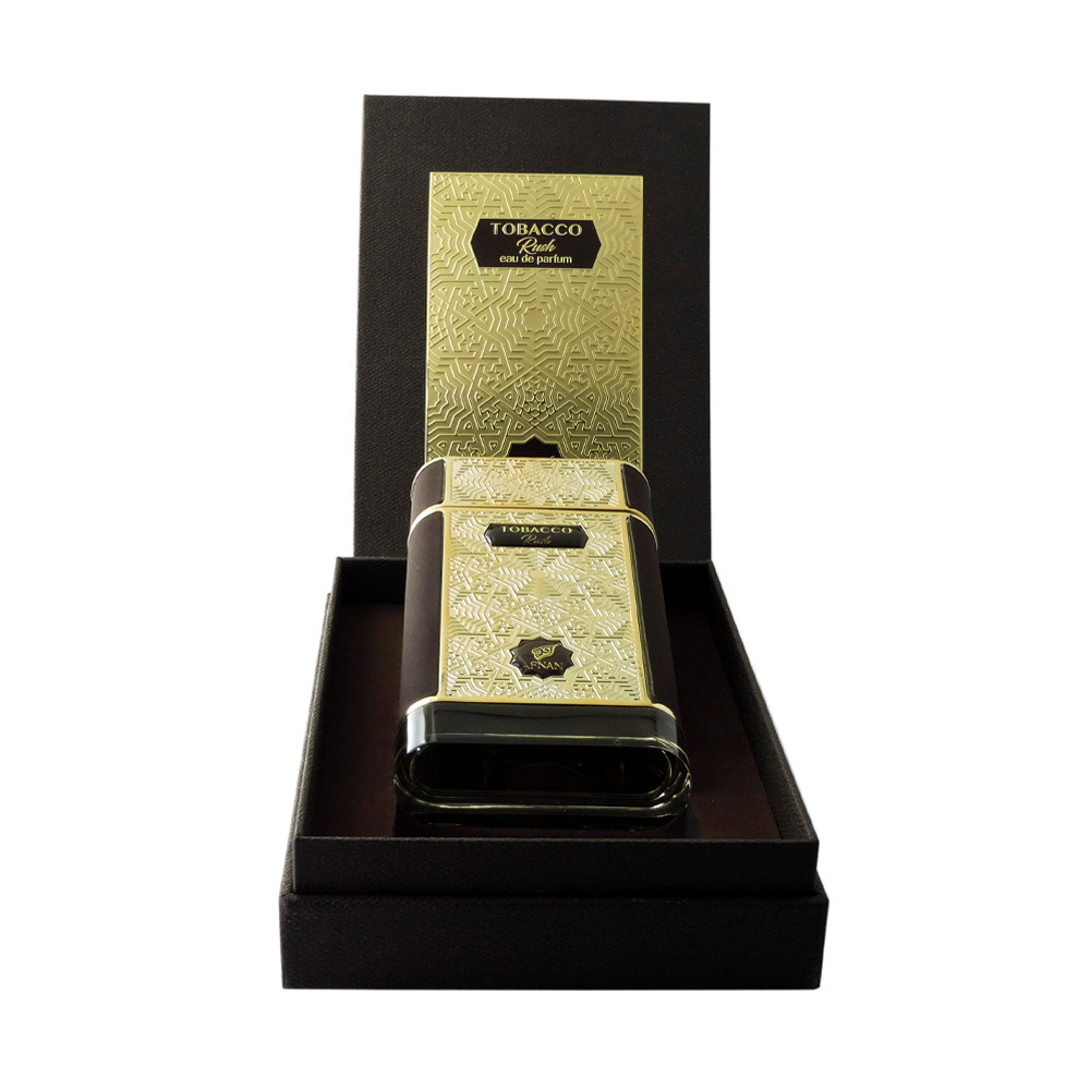 Afnan Tobacco Rush — парфюмерная вода для мужчин и женщин. Аромат яркий, насыщенный, даже слегка вызывающий.