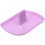 Расческа массажная компактная «Harizma», цвет сиреневый/мятный, в пластиковой коробке, 8*6 см