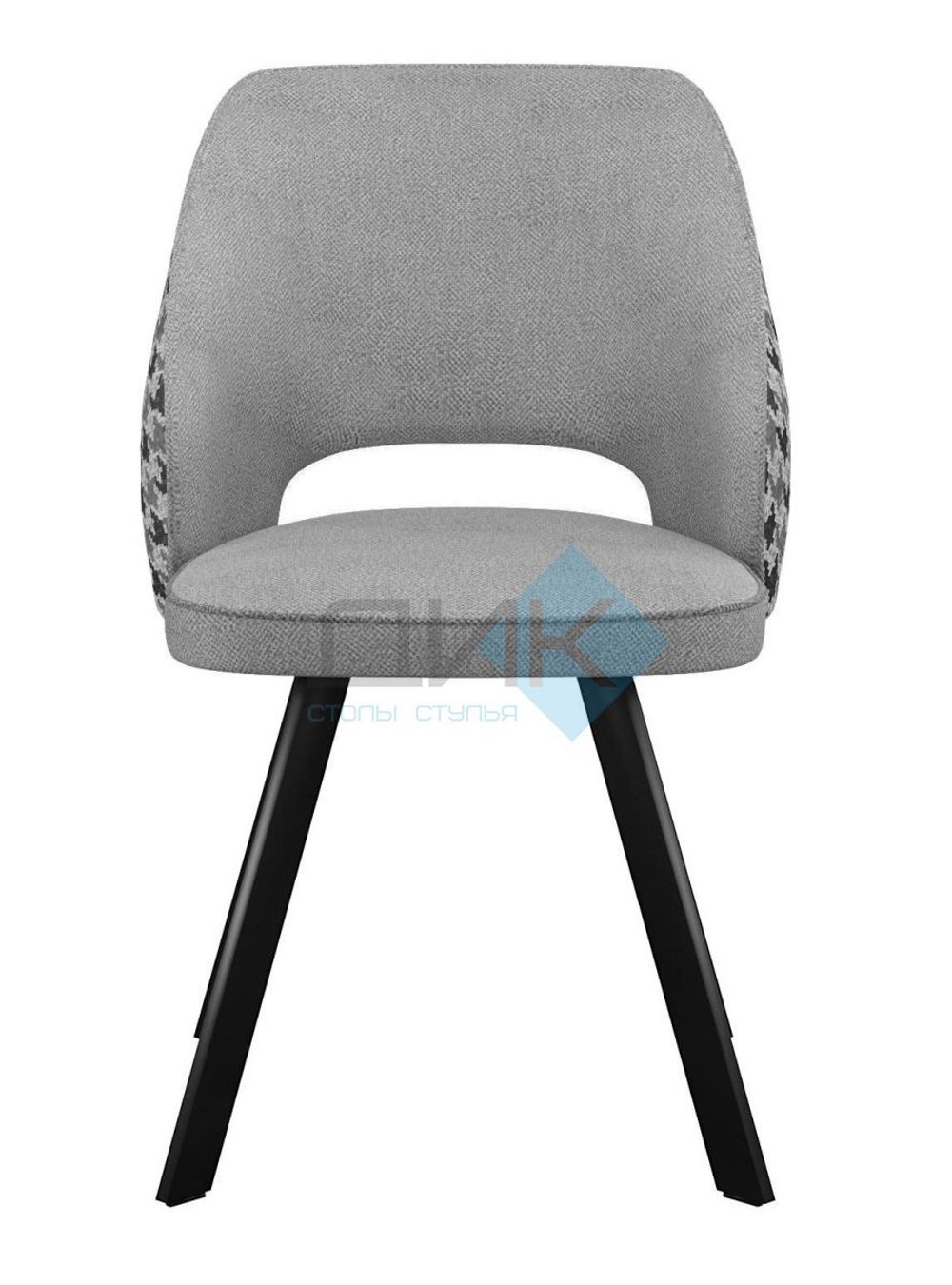 Стул DikLine 274 поворотный опоры чёрные