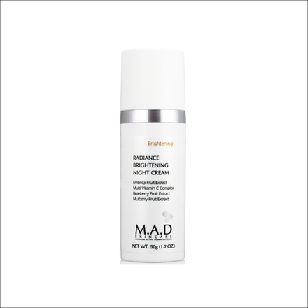 Ночной восстанавливающий крем выравнивающий тон кожи M.A.D. skincare Radiance Brightening Night Cream