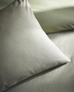 ZARA HOME НАВОЛОЧКА В ПОЛОСКУ, ЗЕЛЕНЫЙ