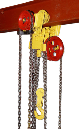 Тали ручные червячные передвижные