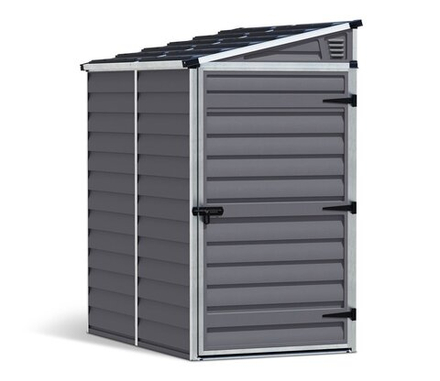 Сарай из поликарбоната Palram SkyLight Pent 4x6 grey